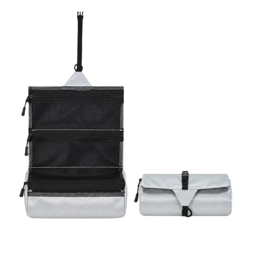 Waterproof Foldable Cosmetic Organizer Portable Storage Pouch Gift Hanging Toiletry Bag Unisex