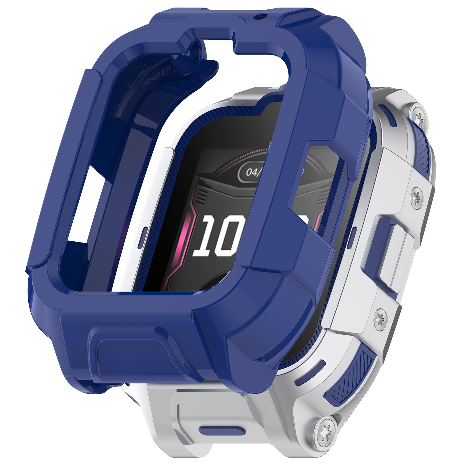 

Для Honor Whizkid 2 Pro Дитячий Смарт-годинник Чохол для годинника з ТПУ Порожнистий Дизайн Захисна кришка для годинника Blue