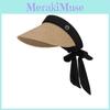 Summer Breathable Straw Hat Women Wide Brim Sun Protection Floppy Hat For Travel And Leisure