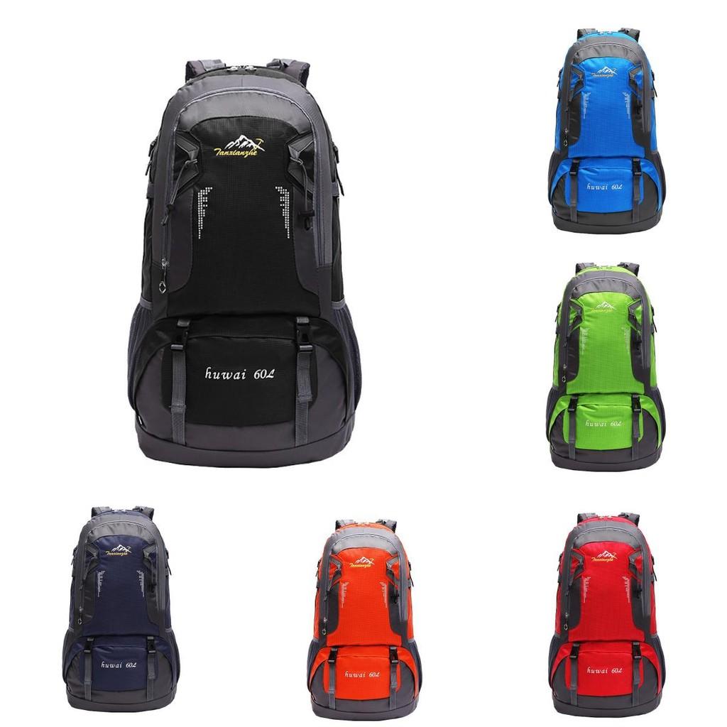 Outdoor Hiking Backpack 60l Breathable Durable Waterproof Trekking Bag For Men Women Special Characters Included