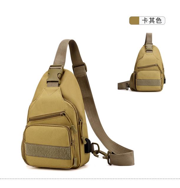 Men Tactical Shoulder Bag Hiking Backpack Nylon Outdoor Hunting Camping Fishing Molle Army Trekking Military Chest Sling Bag