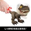 Mattel Jurassic World Messenger Mission! Baby T-Rex Figure for Kids, Moving Dinosaur Toy, Large, Approximately 20.5cm Long, Ages 4 and Up, Brown, JCW0