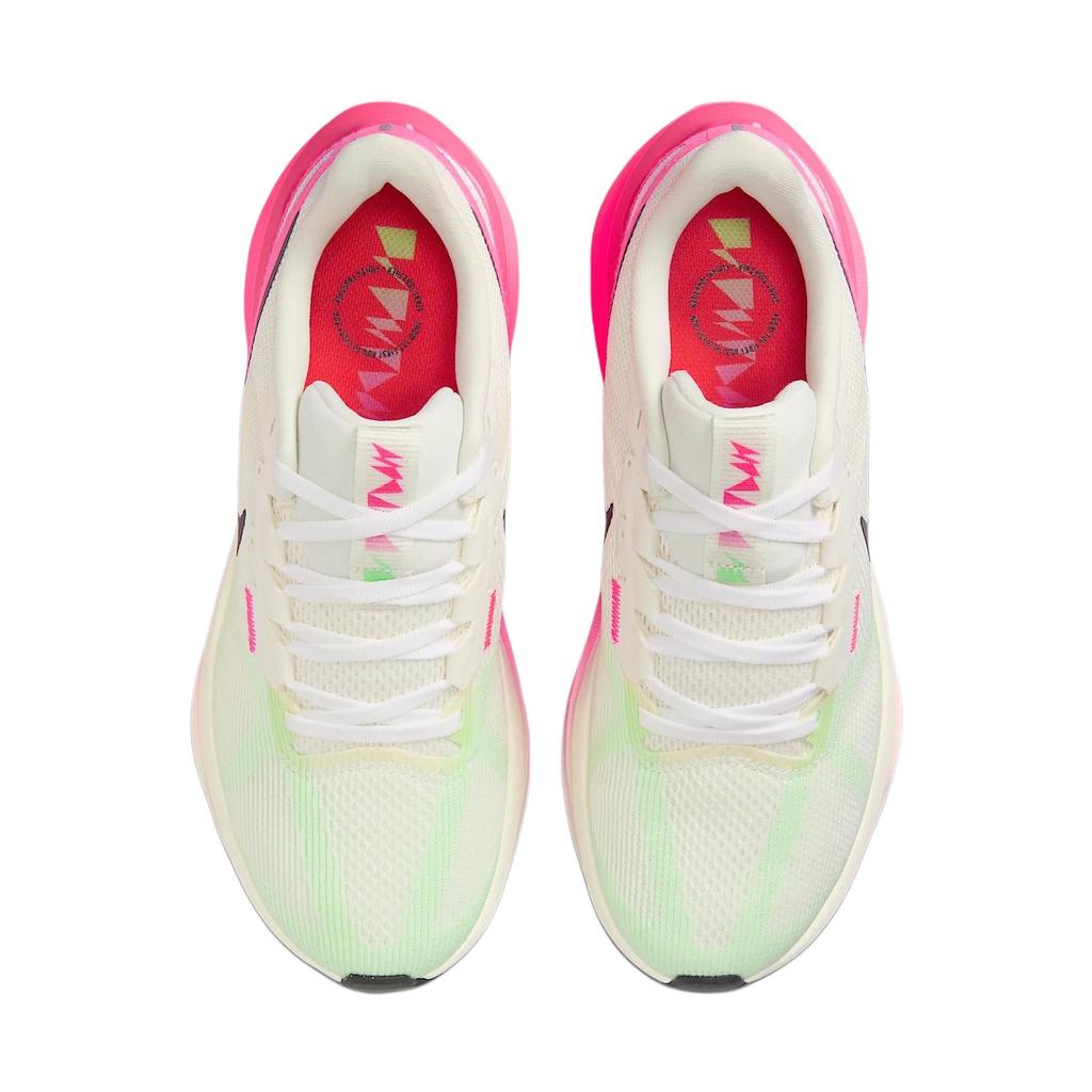 Nike Air Zoom Structure 25 Sail Hyper Pink Damesneakers Krem Lysende-Karmosinrød Sequoia IB7452-100