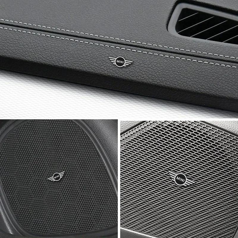 Autocollants Décoratifs Emblèmes de Voiture Métalliques 3D pour BMW MINI WORKS One Cooper JCW R60 R59 R58 R57 R56 R55 R53 R52 F55 F56 czujm33
