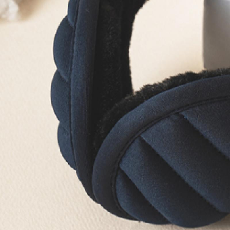 Căști Pliabile Căptușite Daiso Bleumarin