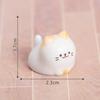 8Pcs Cartoon Mini Cat Miniatures Resin Animal Ornaments Fairy Garden Decoration Micro Landscape 