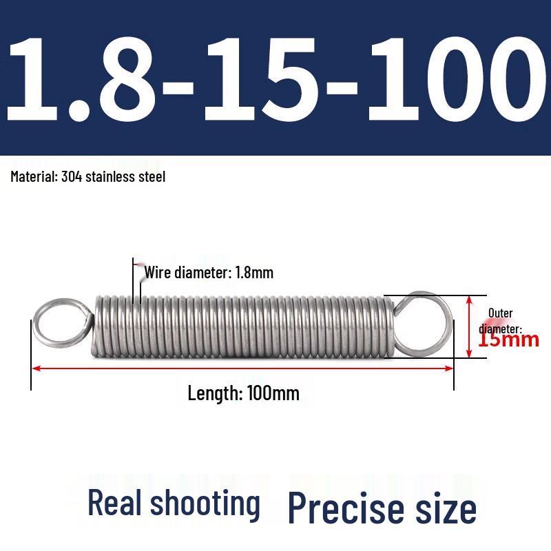 

Covenantor 1.8mm Wire Hooked Extension Springs (2-Pack)