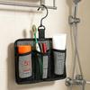 Portable Mesh Hanging Bathroom Bag Multi-compartment Toiletry Organizer for Daily & Trip Use