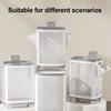 Dirty Clothes Basket Large Capacity Hollow Out Laundry Basket with Wheels Bathroom Organizer with Lid for Home Use