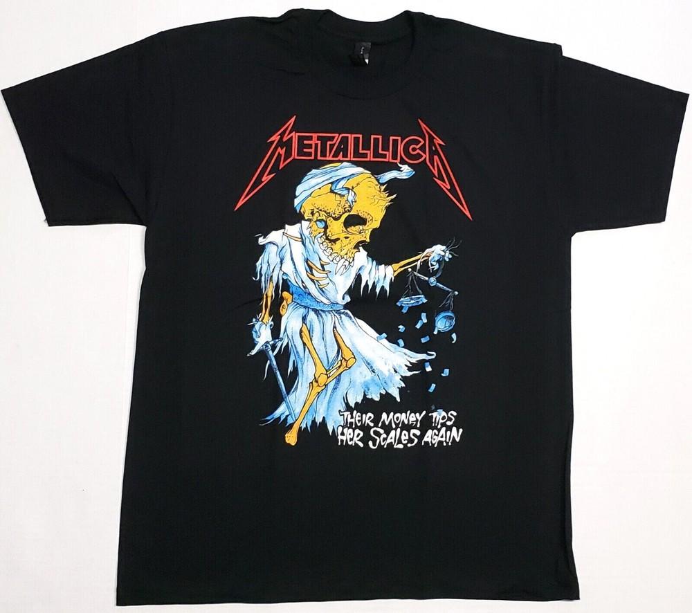 METALLICA T-shirt Heavy Metal Rock Tee Adult Men s Black New Unisex T-Shirt S