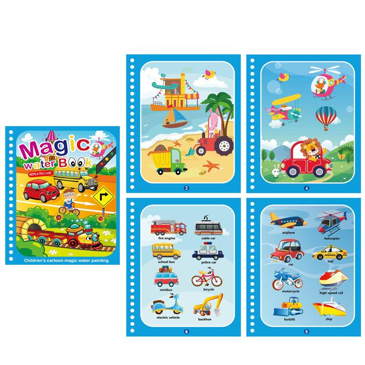 Kids New Magic Water Drawing Books Coloring Books Painting Toys For Kids Birthday Christmas New Year Gift For Boys And Girls