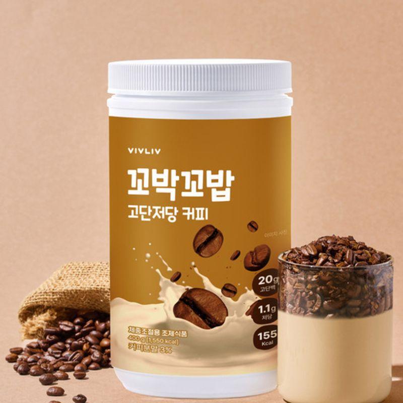 1 Can of Kkobakkkobap High-Salt, Low-Sugar, High-Capacity Protein Shake 400g