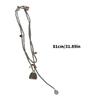 Small Bag Pendant Necklace Adjustable Necklace Titanium Steel Texture Fashion and Trendy Jewelry Suitable for Women