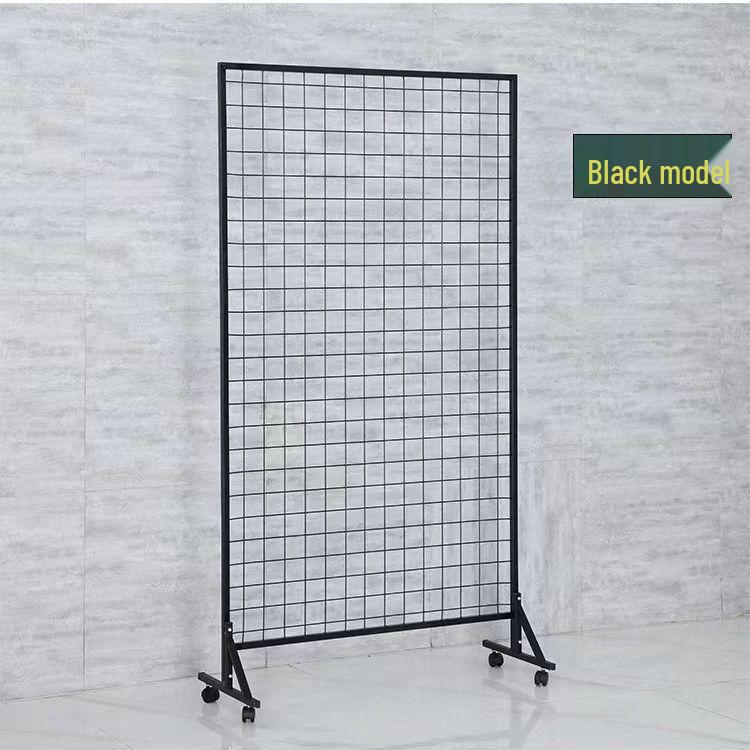 Wrought Iron Folding Display Stand for Art Exhibitions and Storage
