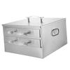 Machine Drawer Rice Noodle Roll Food Steamer Stainless Steel Pot Removable Lid And Enhanced Tray