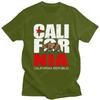 Vintage California Republic T Shirt Men Grunge Distressed CA State Flag Bear T-shirt Short Sleeve Cotton GraphicTees Gift Merch