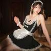 Verspielt Niedlich Dienstmädchen Verführung Dienstmädchenkleid Cosplay Süße Spitze Dienstmädchen Sex Dessous Set