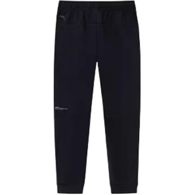 Anta Training Series Moisture Wicking Comfortable Knit Joggers Men Joggers Basic-Black 152417320-1