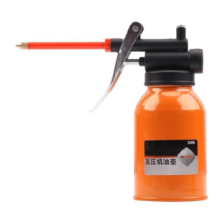 High Pressure Lubricating Oil Storage Can with Long Flexible Spout for Industrial and Home Use Metal Hand Pump Oiler Can