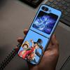 Hard Phone Cover Case for Samsung Galaxy ZFlip4 ZFlip3 ZFlip7 FE Z Flip 7 6 5 4 3 ZFlip6 ZFlip5 One Piece Cool Luffy Ace