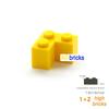 30pcs Bulk Blocks Building Bricks Thick 1+2 Educational Assemblage Construction Toys for Children Size Compatible With 2357