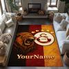 Galatasaray Customize Your Name Area Rug Perfect For Hallway Foyer Decorate Room Study Room Antislip Rug Anime Office Decor