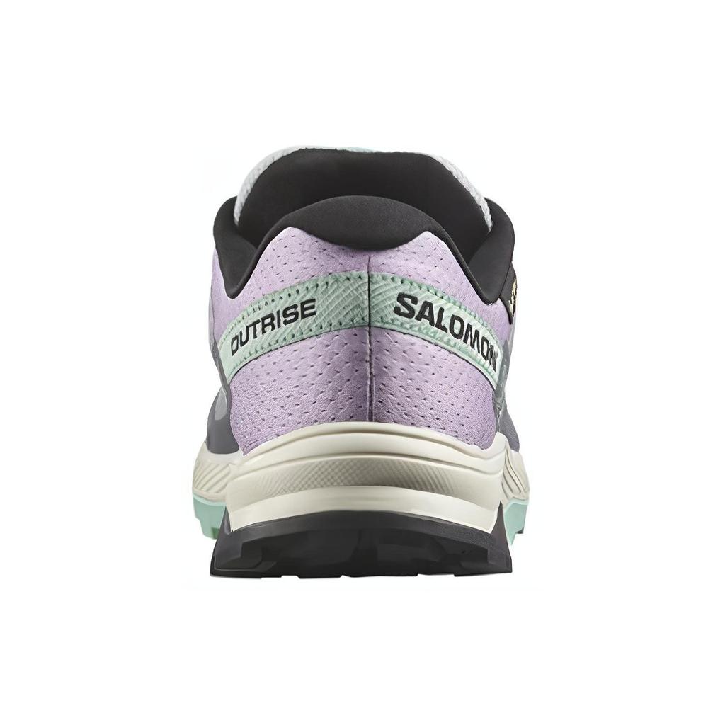 SALOMON Outrise Cushioning Slip Resistant Abrasion Resistant Low top Outdoor Shoes Women's Black Gray L47219200