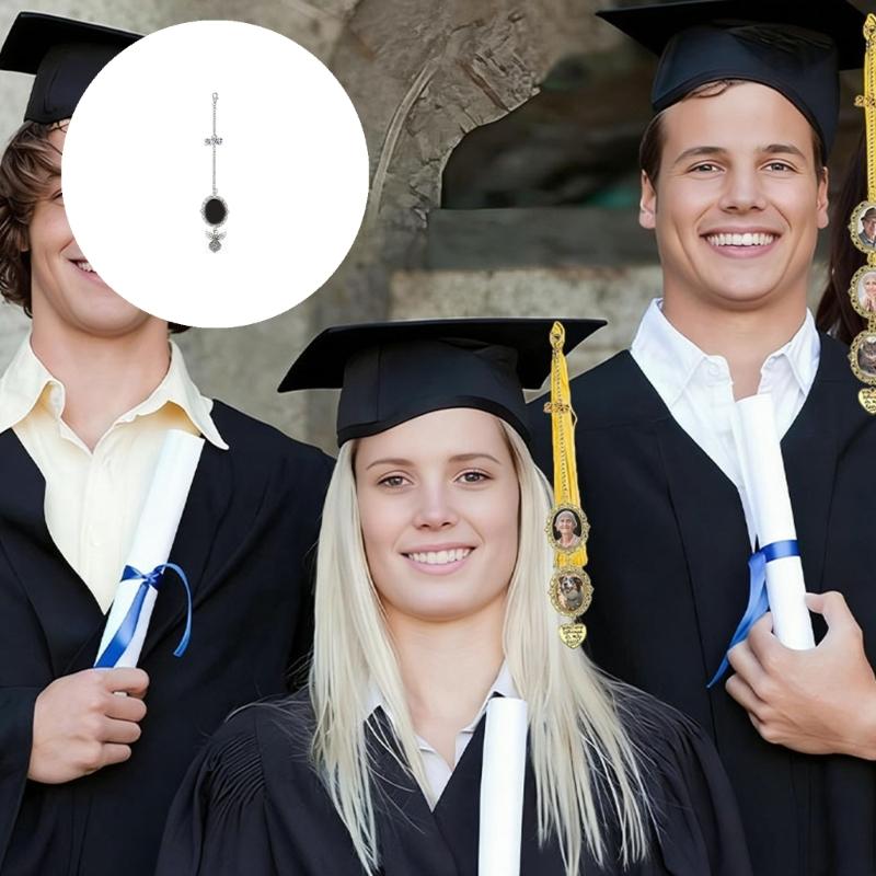 Graduation Cap Tassels Pendant 2026 Academic Hat Photo Charm For Keychain Backpacks Phone Graduation Cap Decoration