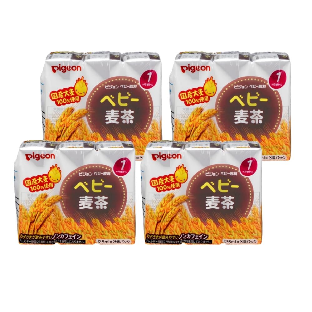 

Пиджон детский напиток детский ячменный чай 125 мл x 3 упаковки x 4