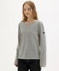 MARIE CLAIRE Boat Neck Striped Long Sleeve (Magcls01Miv)