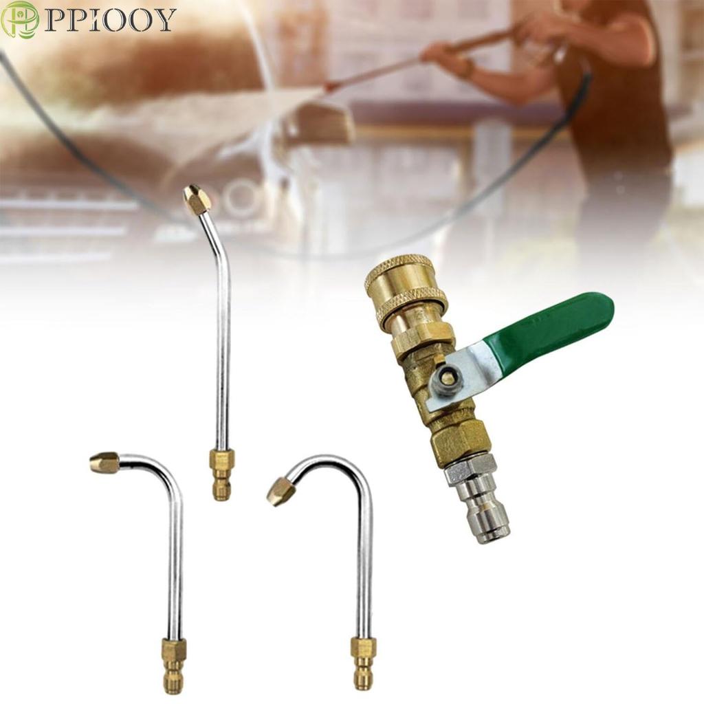 PPIOOY Pressure Washer Extension Wand Spray Nozzle, Multi-Purpose Interchangeable 1/4 Inch Quick Connect, Lightweight and Durable