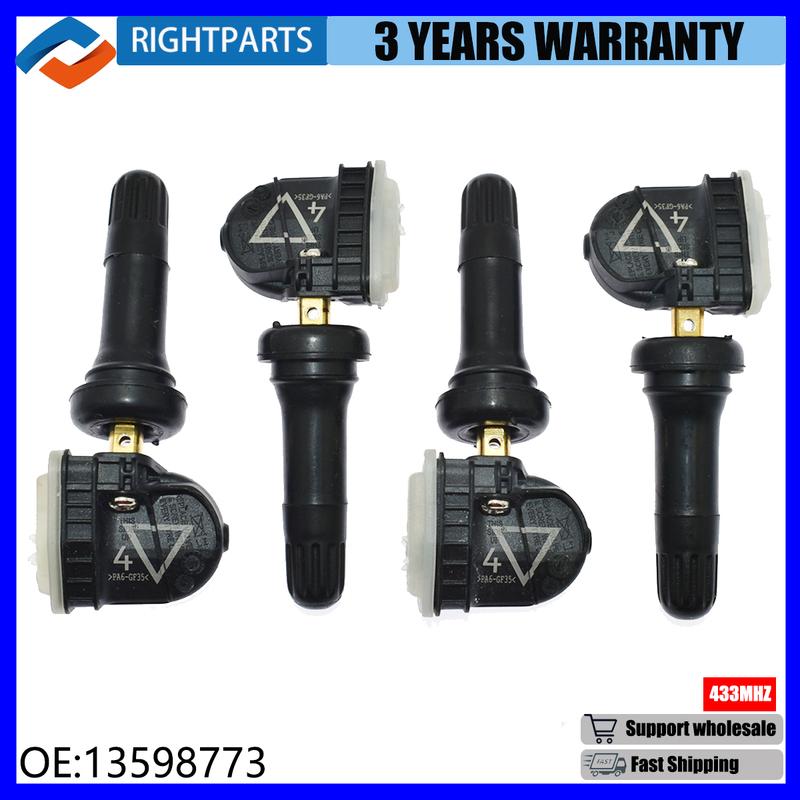 

New 13598773 Tire Pressure Sensor For Cadillac CT6 XT5 SRX Chevrolet Malibu Opel Antara 433MHz TPMS Pressure Monitoring System армія зелений колір