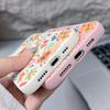 For iPhone 17 Pro Max Case Luxury Colorful Cartoon Pattern Leather Texture Silicone Cover For iPhone 16 Pro Max 15 14 13 12 11 16E Air