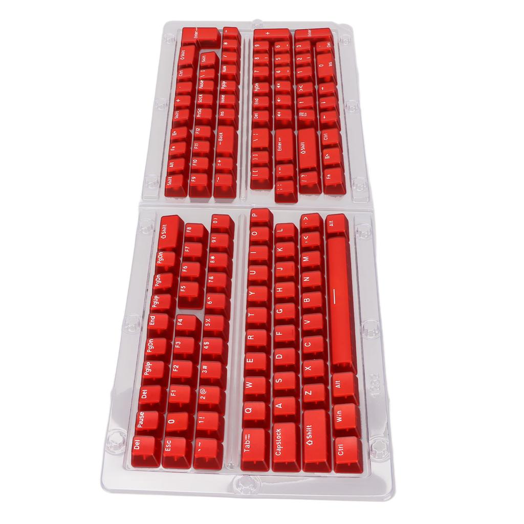 132 Keys Keyboard Keycaps ABS OEM Height Overmolding Injection Molding Ergonomic Design DIY Keyboard Keycaps