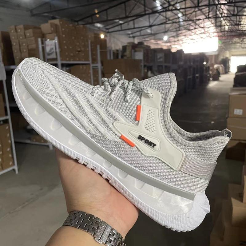 

Мужская обувь Cross-Border, новая спортивная обувь для бега, летающая тканая дышащая мужская обувь на мягкой подошве, мужская обувь