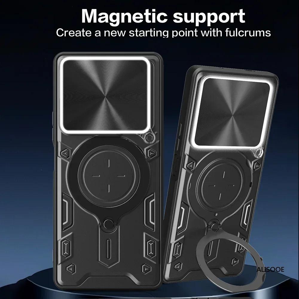 Armor Shockproof Capa for Honor 400 Lite Case Magnetic Ring Stand Holder Protective Cover for Honor 400 Lite Fundas