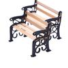 Miniature Park Bench Dollhouse Garden Prop