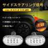 Bruce Shark LED Side Turn Signals for the New Jimny Compatible with the Jimny Jimny Sierra LED Side Turn Signals with Clear Lenses and Genuine Amber
