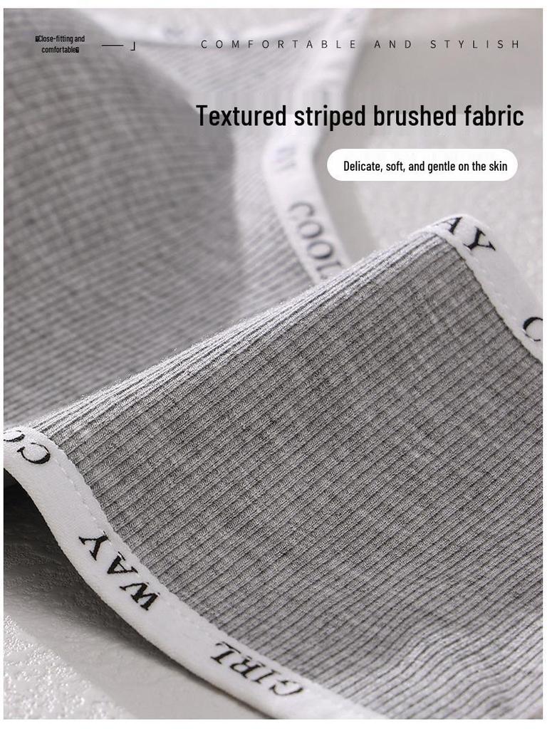 Seamless Strappy Lift-Up Bra with Comfortable Chest Pad