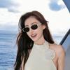 2026 New Metal Small Frame Cat's Eye Sunglasses Women's Fashion Versatile Premium Sensitive UV Protection Sunglasses