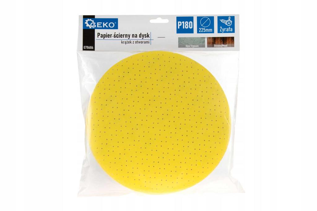 Sandpaper For Disc With Holes 225Mm P180 Giraffe 10100500