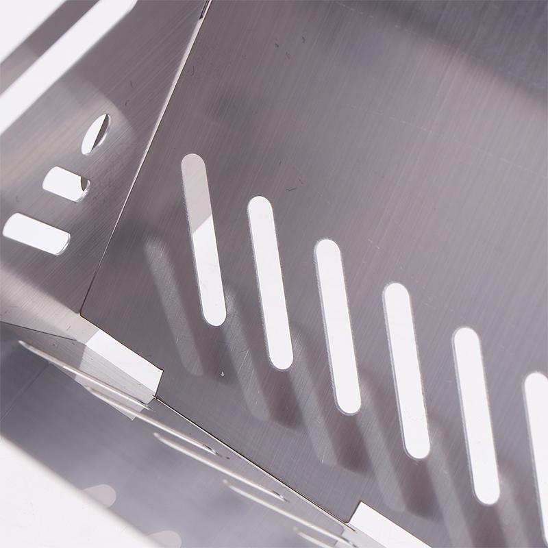 Churrasqueira dobrável multifuncional portátil, grelha para churrasco, aquecimento, fogões, camping, forno, aço inoxidável, fogão a lenha