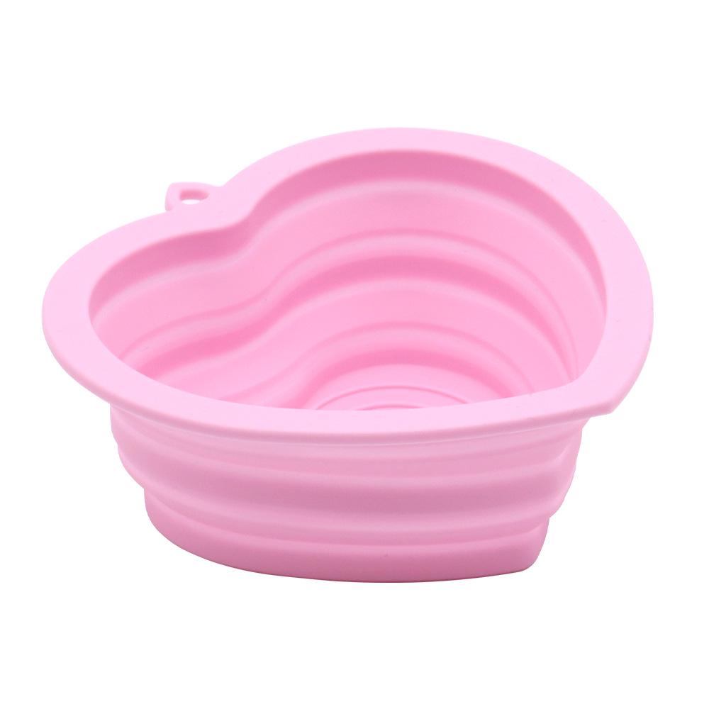 Portable Silicone Pet Travel Bowl - Foldable Dog & Cat Food/Water Dish