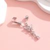 Zircon Fake Belly Ring Non Piercing Navel Rings Body Fashion Belly Button Rings  Fashion Accessory