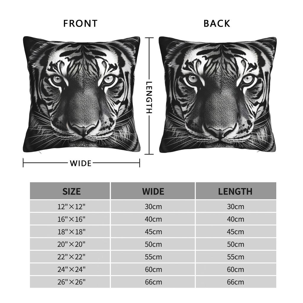 The Wildworld Animal Pillow Cover Comfy Cushion Cover Retro Trendy Pillow Case For Sofa Car Home Decor