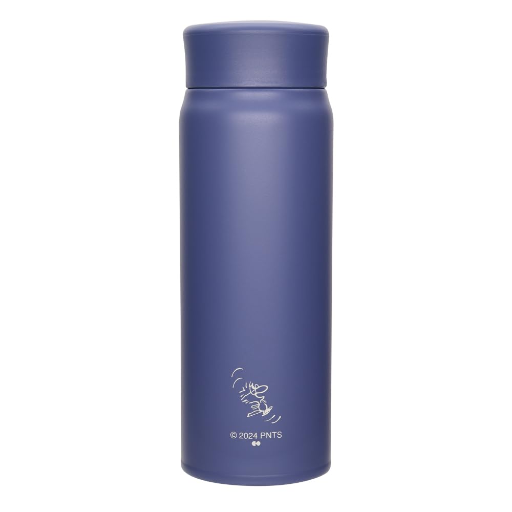 Onishi Ken Seihan PEANUTS Stainless Steel Bottle NAVY Size Approx. 6.7 H19.4 PD-2912
