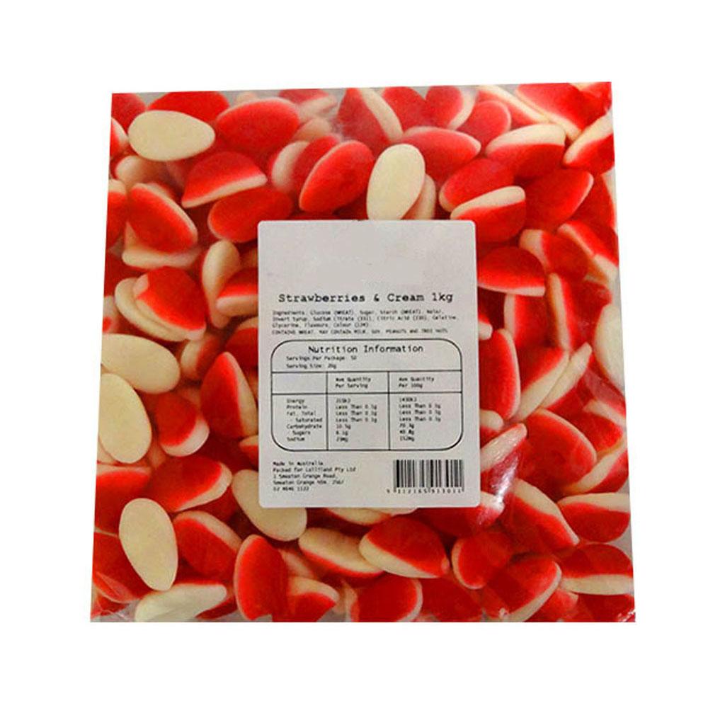 Gelée Allseps 1kg (Fraise/Crème)