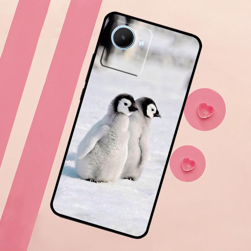 

Пингвин Снег Арктика Милое Животное Для Realme 15 Pro 10 11 12 13 14 Pro Plus GT7 C67 C65 C63 C61 C55 C53 C51 C35 C71 C75 Чехол Realme C63 4G
