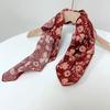 55x55cm Soft Retro Soft Cotton Square Scarf for Women Neckerchief Cotton Headscarf Floral Printed Scarf Hijabs