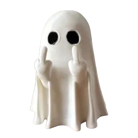 Spøkelsespynt Skummelt Langfinger Spøkelsesdekorasjon Halloween-statue Skrekk Festlig Atmosfære Figur